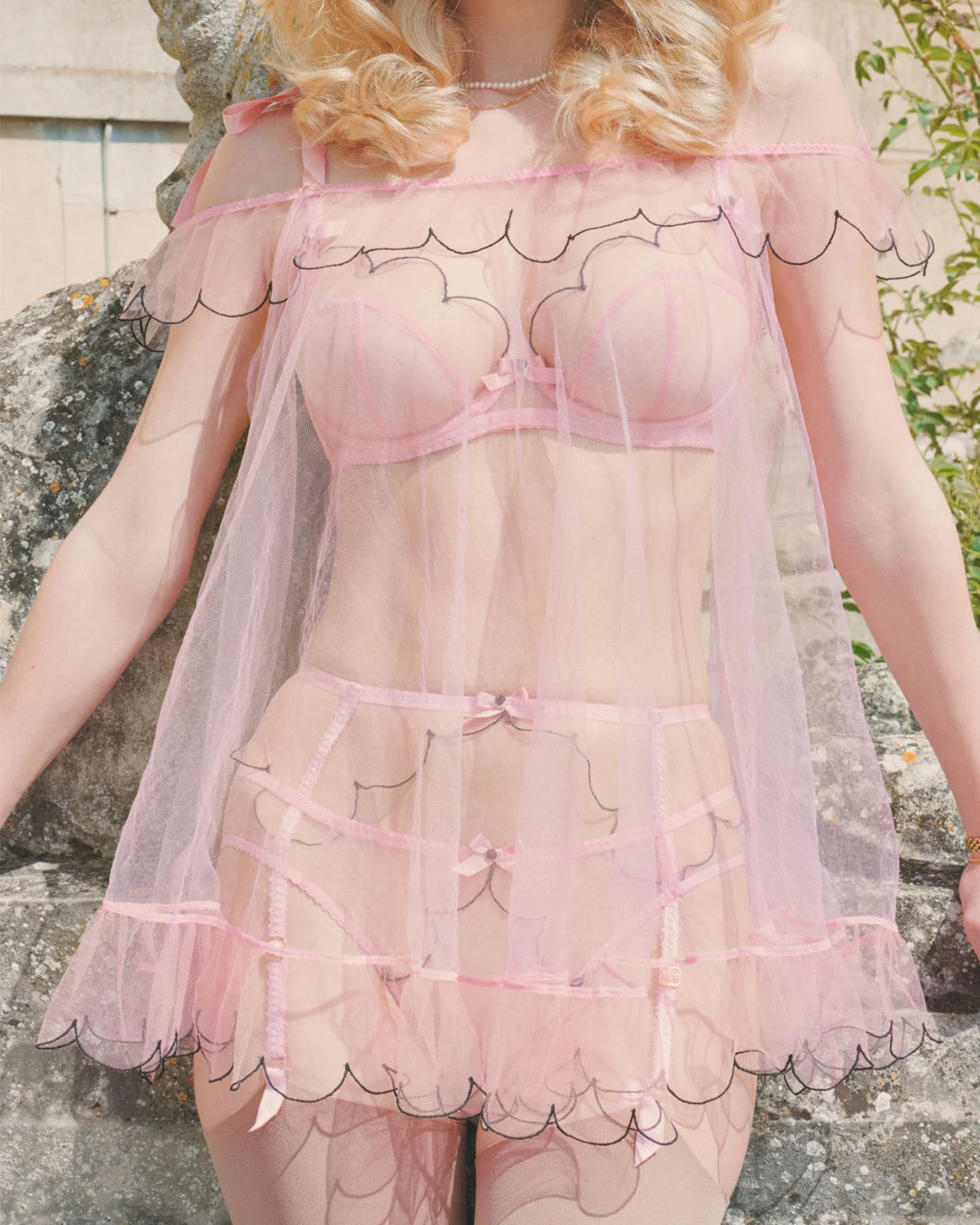 Agent Provocateur Lorna (Pink & Black) – RARE – Various Pieces
