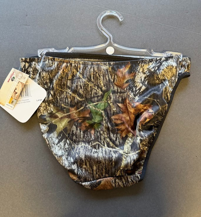 Wilderness Dreams Camo Panties, Camouflage Lingerie