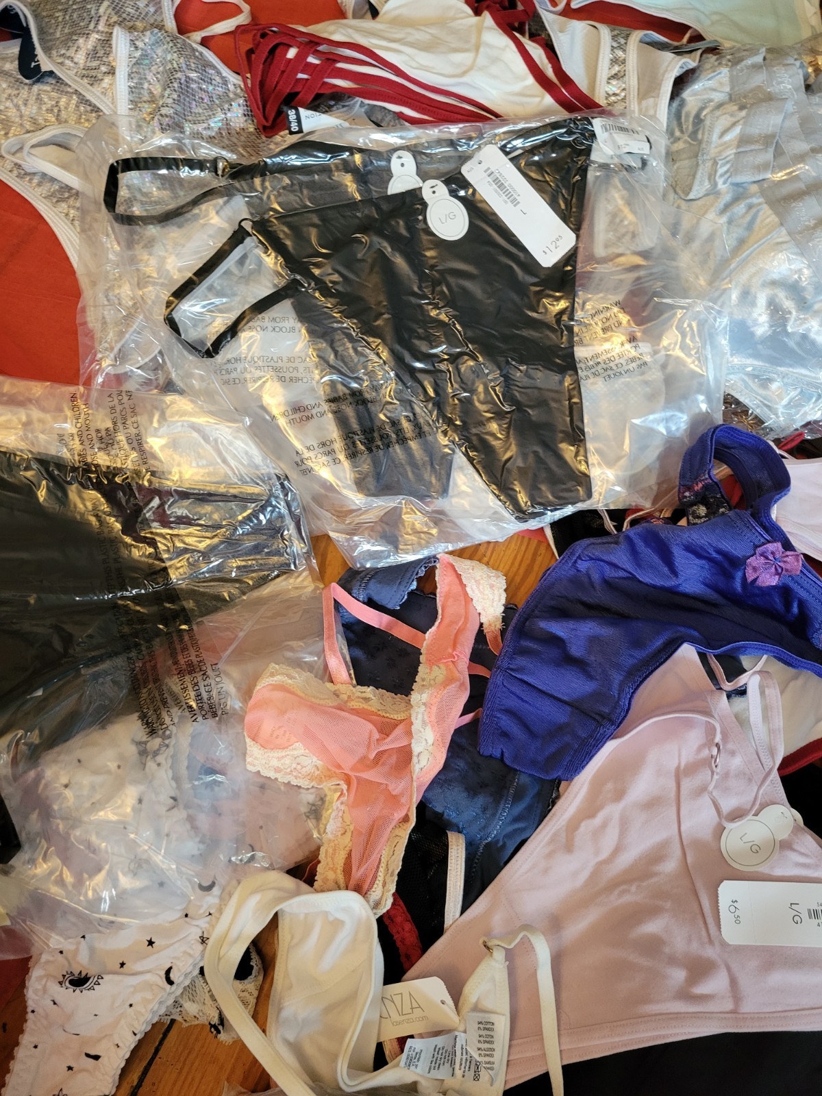 New Wholesale Lot 10 La Senza Women G-String Thongs Panties Underwear Medium