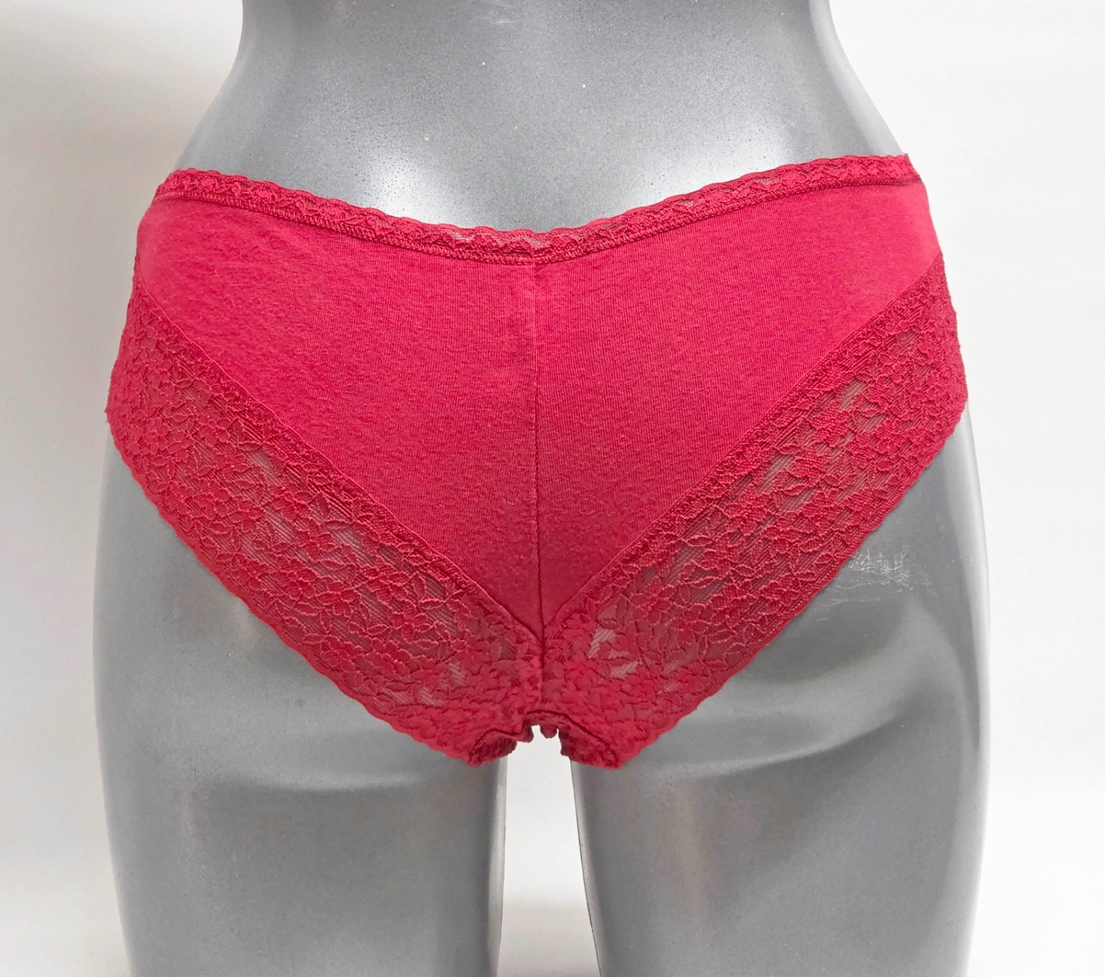 Ex Victoria’s Secret Knickers Contrast Lace Trim Knickers Size 20 X-Large B3R1
