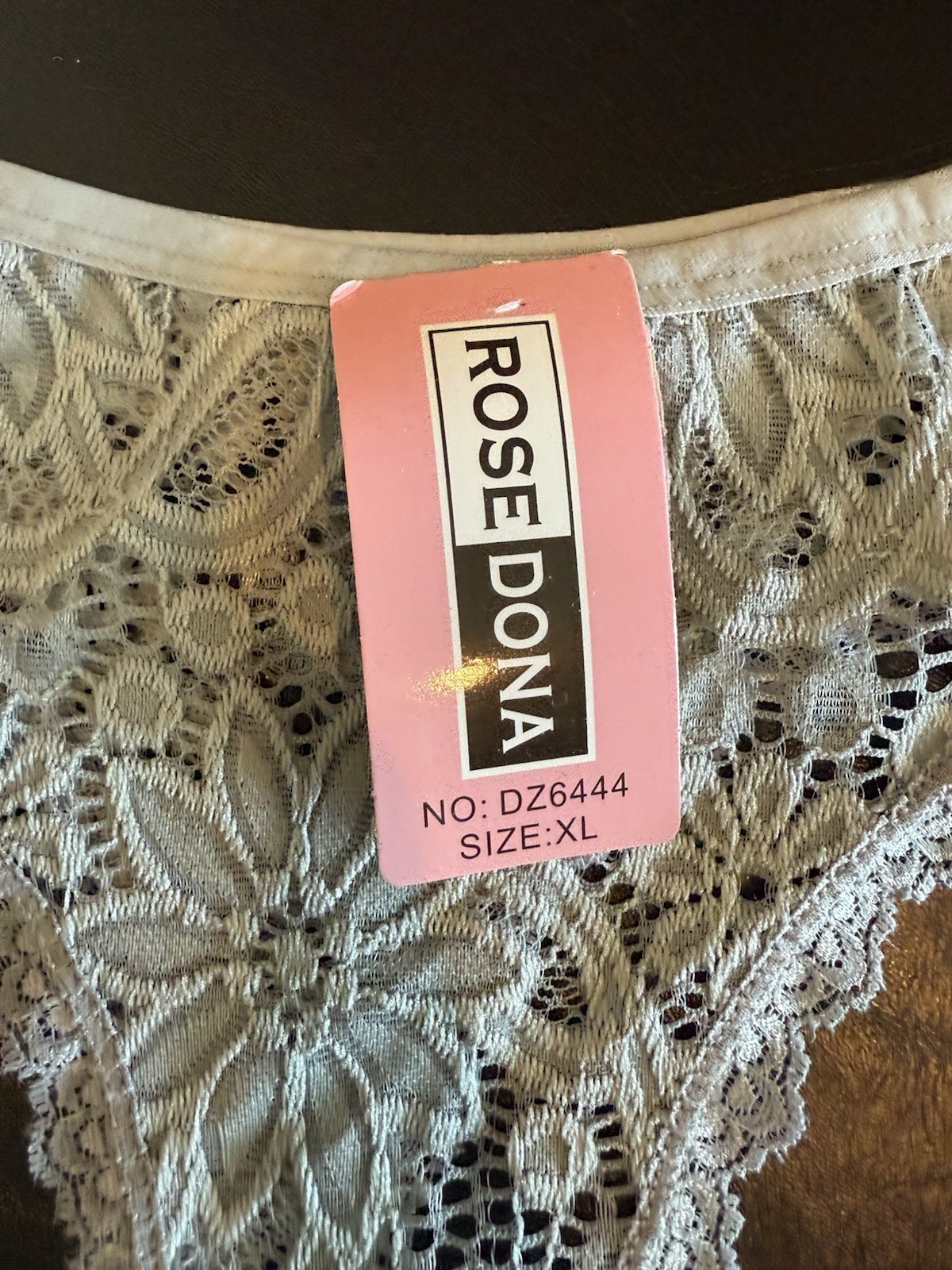 Women’s Size XL Gray Thong Panties Underwear – A0230