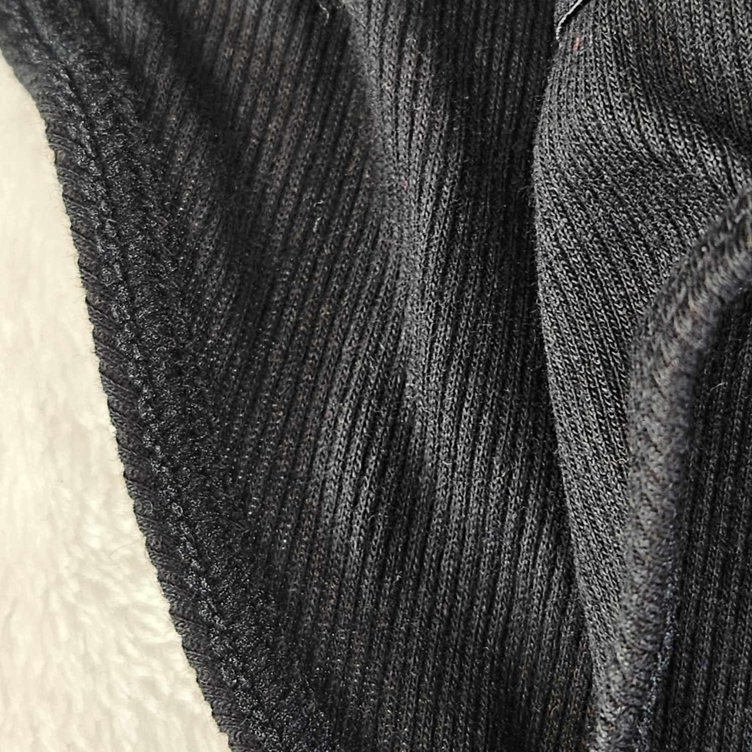 Auden 7pk Cotton String Bikini Underwear Womens Large Rib Stretch Black