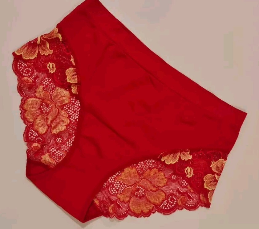 Women’s Bamboo Lace French Knickers Panties Hot Pants shorts Underwear S, 8