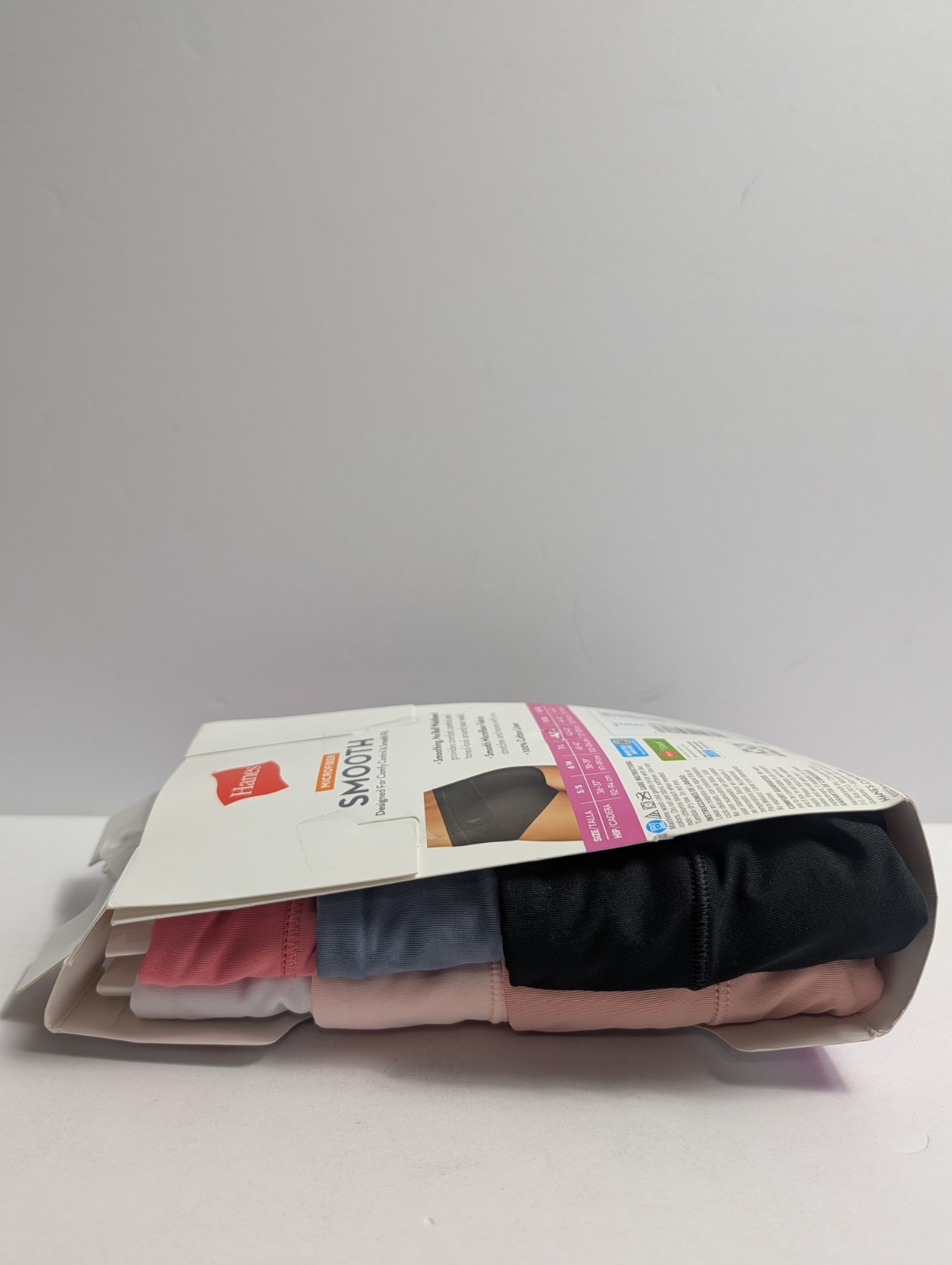Hanes Premium Women’s Briefs 4-Pack Size 8 XL Cool Comfort Microfiber Assorted