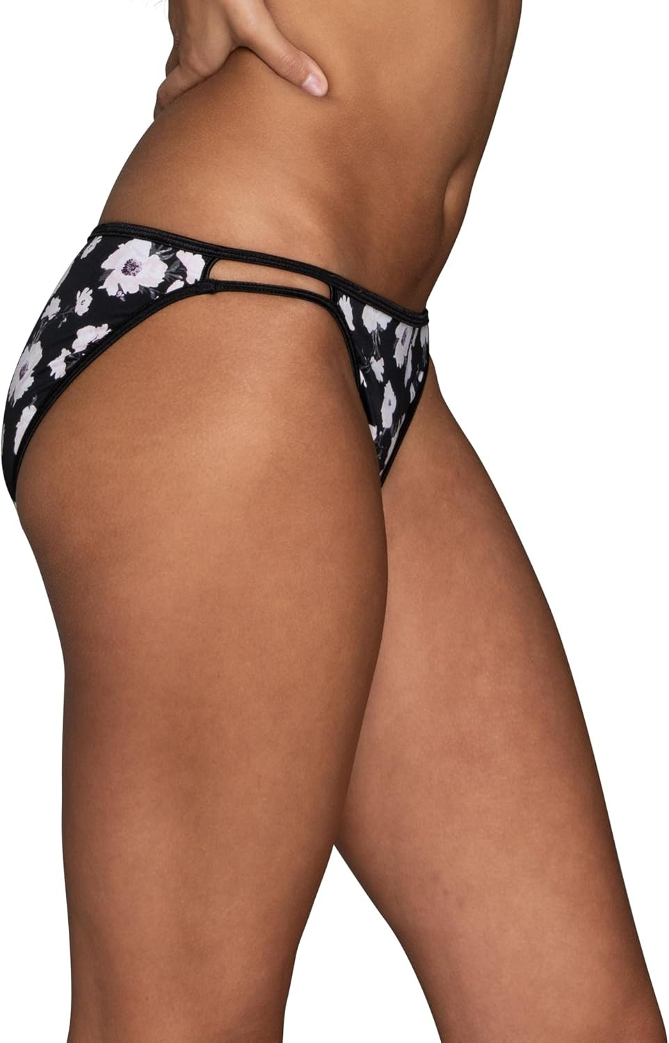 Women’S Illumination String Bikini Panties, Silky Stretch & Satin Trim