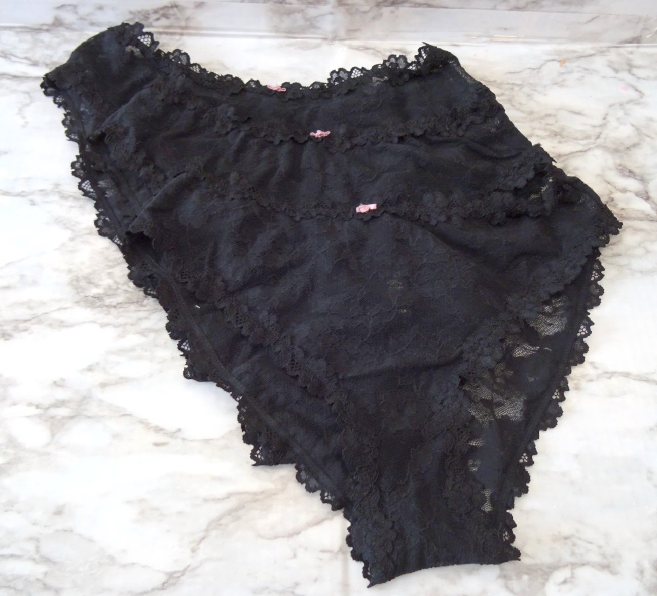 Skims Stretch Lace Brief 3-Pack Panties US Size S