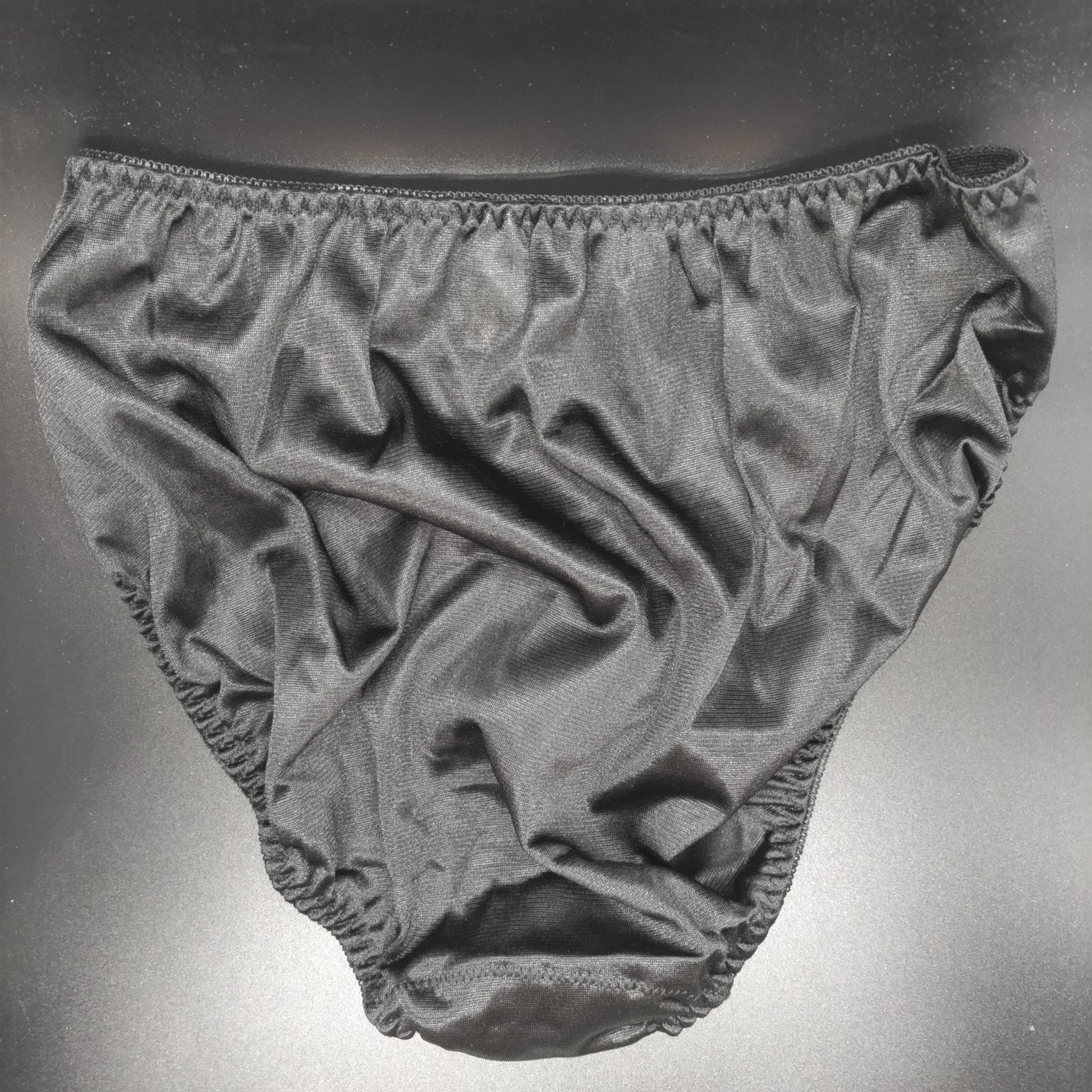 US SIZE XL SHINY NYLON TRICOT PANTIES from Japan