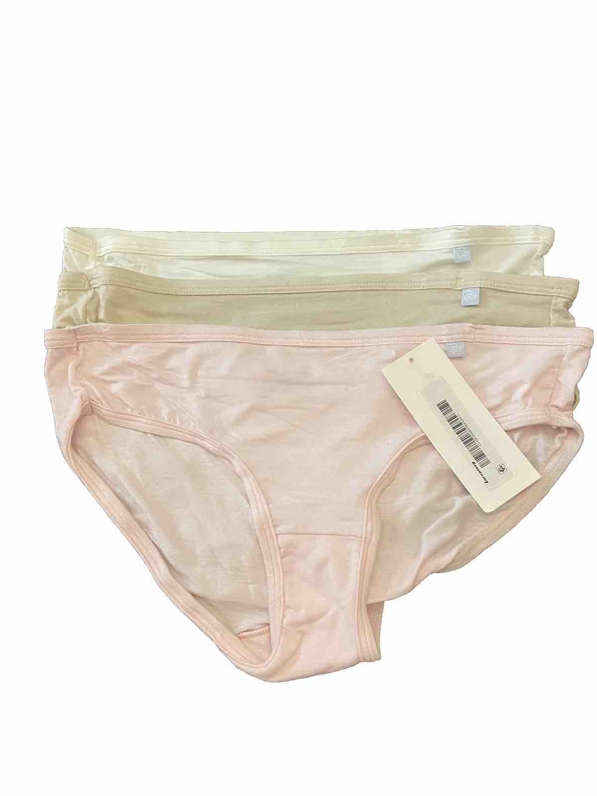 Women’s Jockey 3-pk. Supersoft Hipster Panty Set 2072 Multi (Pink ,N.White) Sz.5