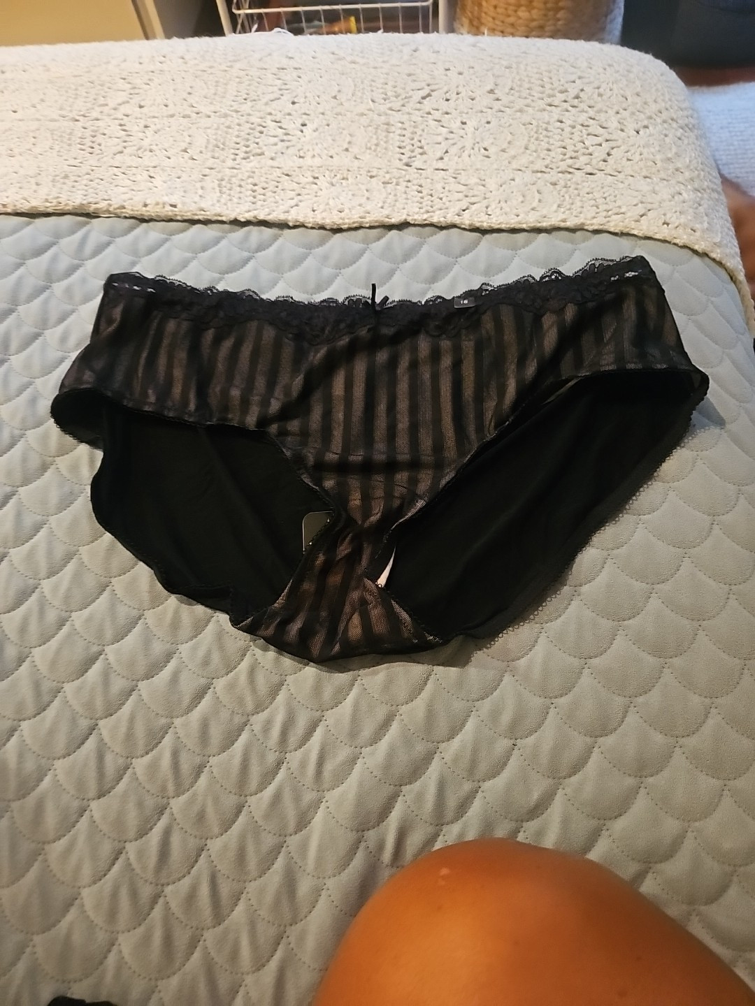 CITY CHIC Fifi Black Shorty Lace Panties Undies Size 18 BNWT $25 L3