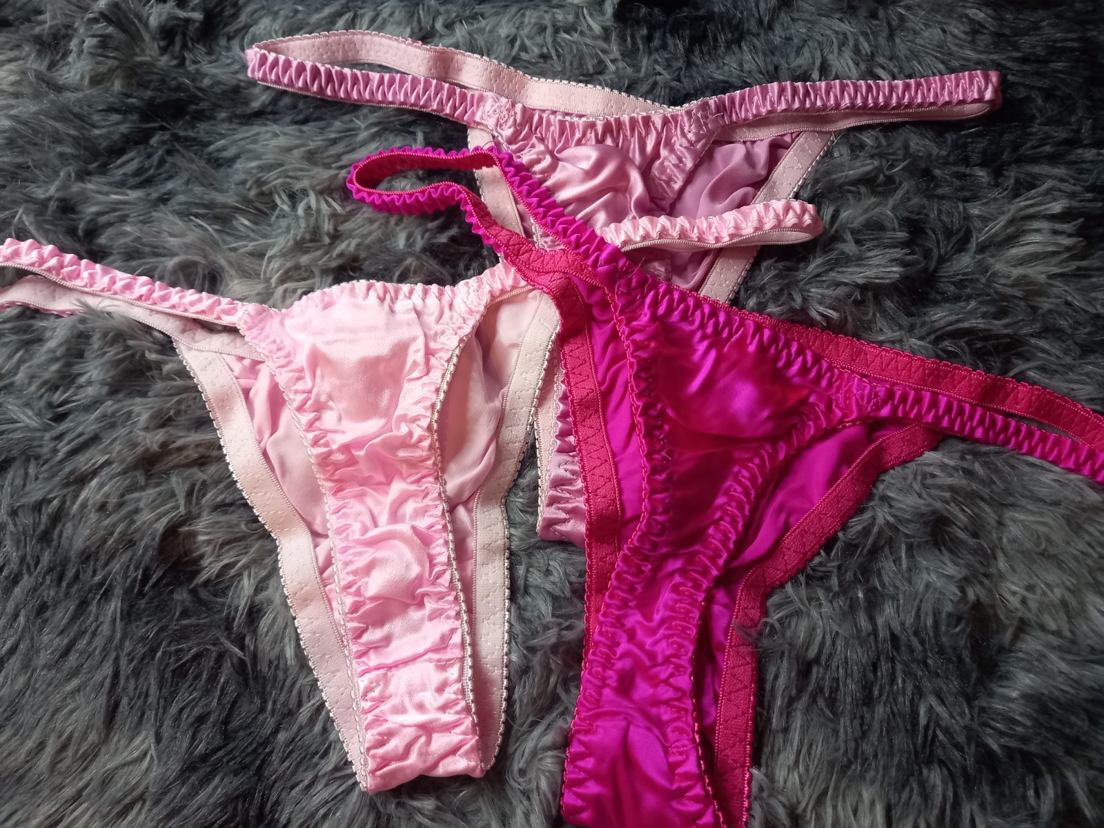 100% mulberry silk fancy & sexy women’s thongs various designs one size UK 8-12