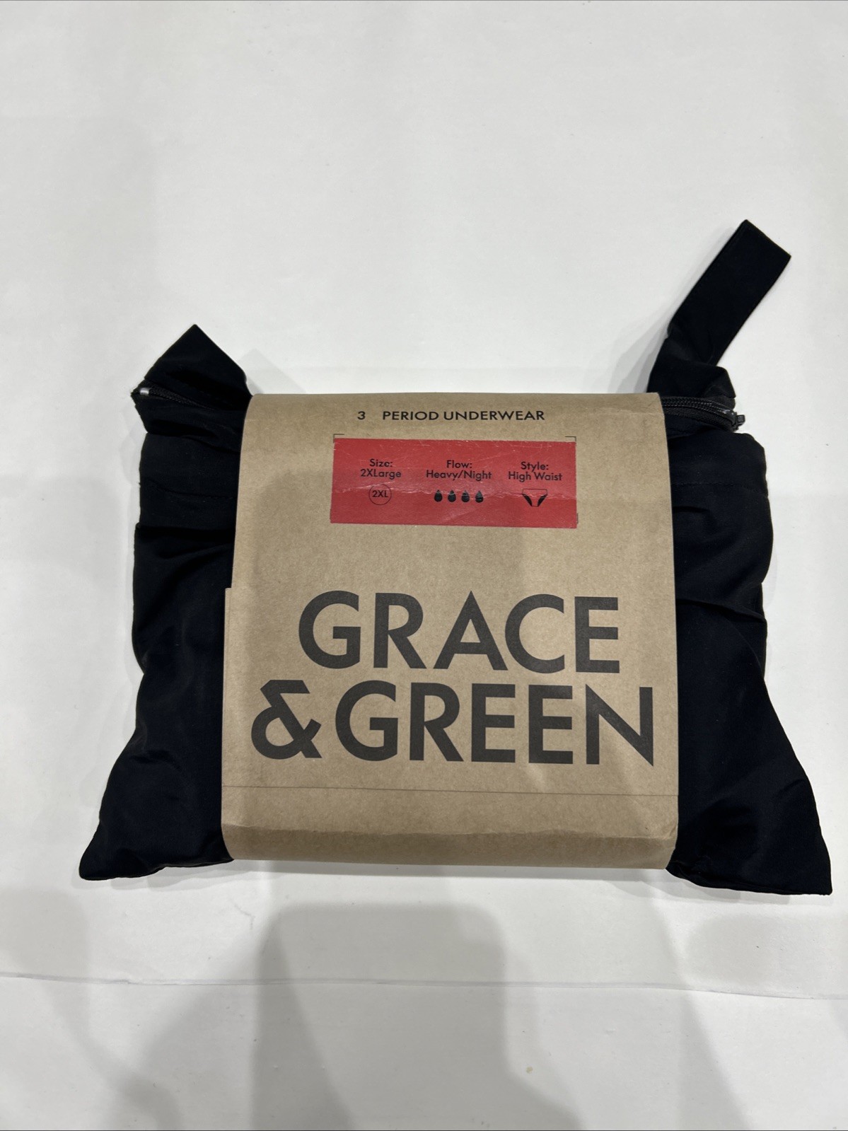 Grace & Green 3 Pack Bamboo Period Underwear