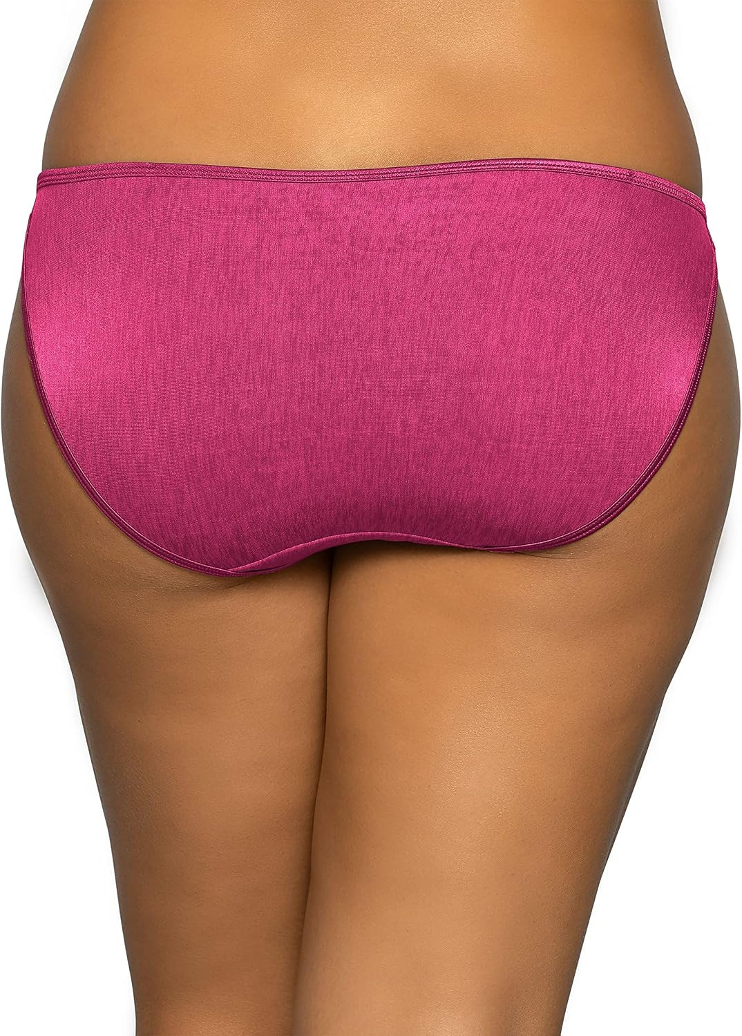 Women’S Illumination String Bikini Panties, Silky Stretch & Satin Trim