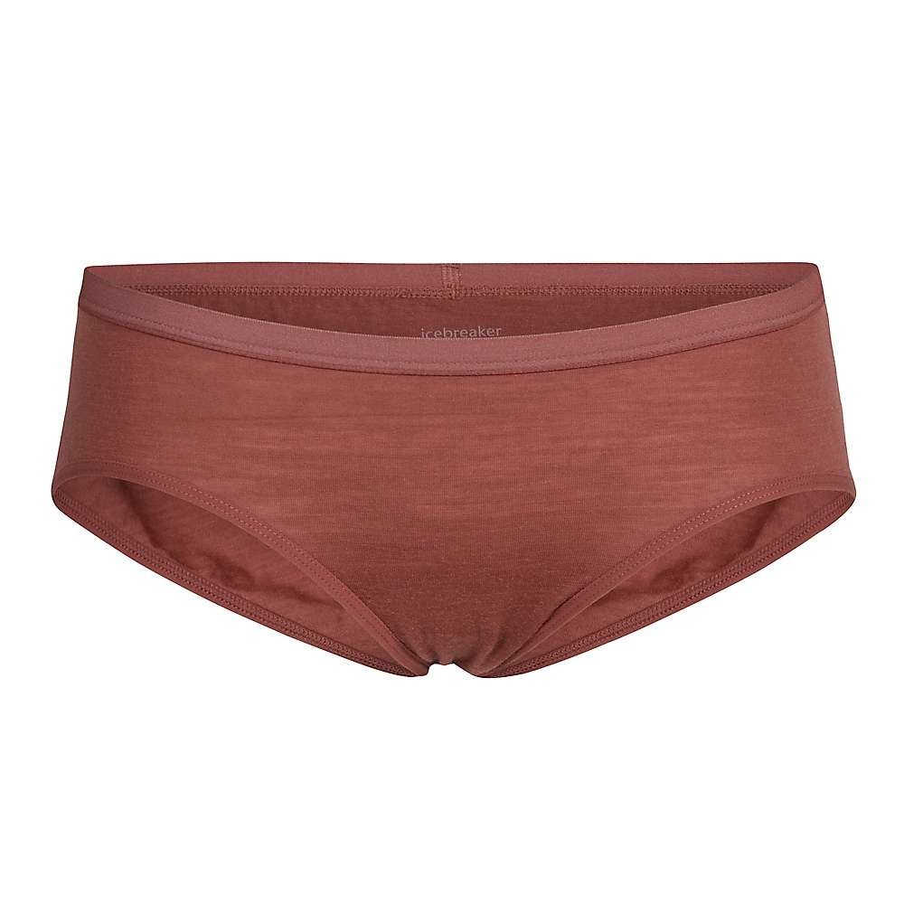 Icebreaker L4564 Womens Grape Red Merino 150 Siren Hipkini Bottoms Size XL