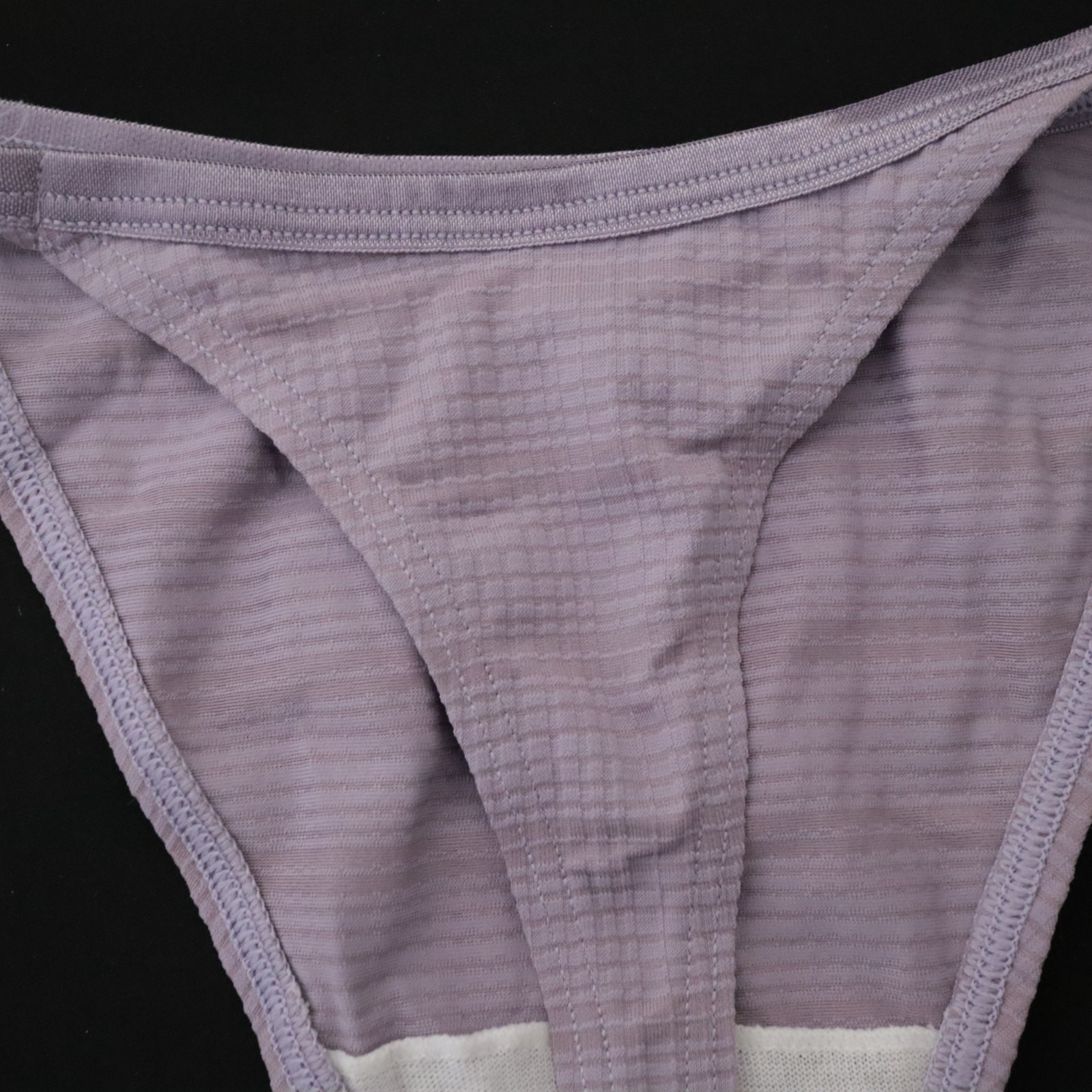 2 NEW Barely There VTG 90s Y2K Soft High Cut Thong Panties Lot MED / LARGE