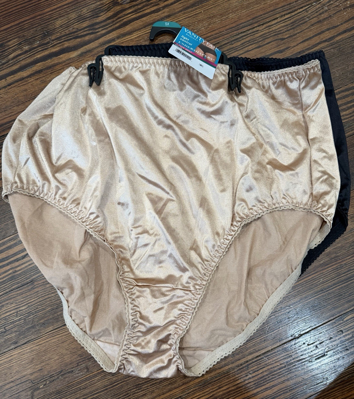 Vanity Fair NWT Radiant Collection Undershapers Full Panties Sz 5XL 2 Pc Plus