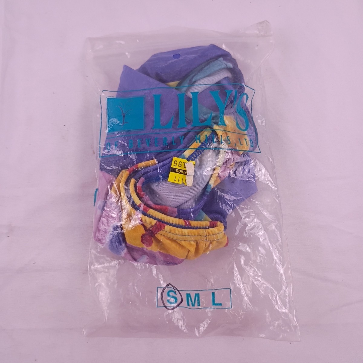 Lily’s of Beverly Hills Colorful Flower Women’s Panties Size S New Old Stock