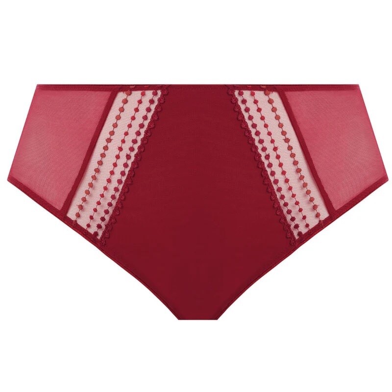 Elomi Matilda Full Brief Crimson Red Size 3XL 20 22 High Waist Knickers 8906 New