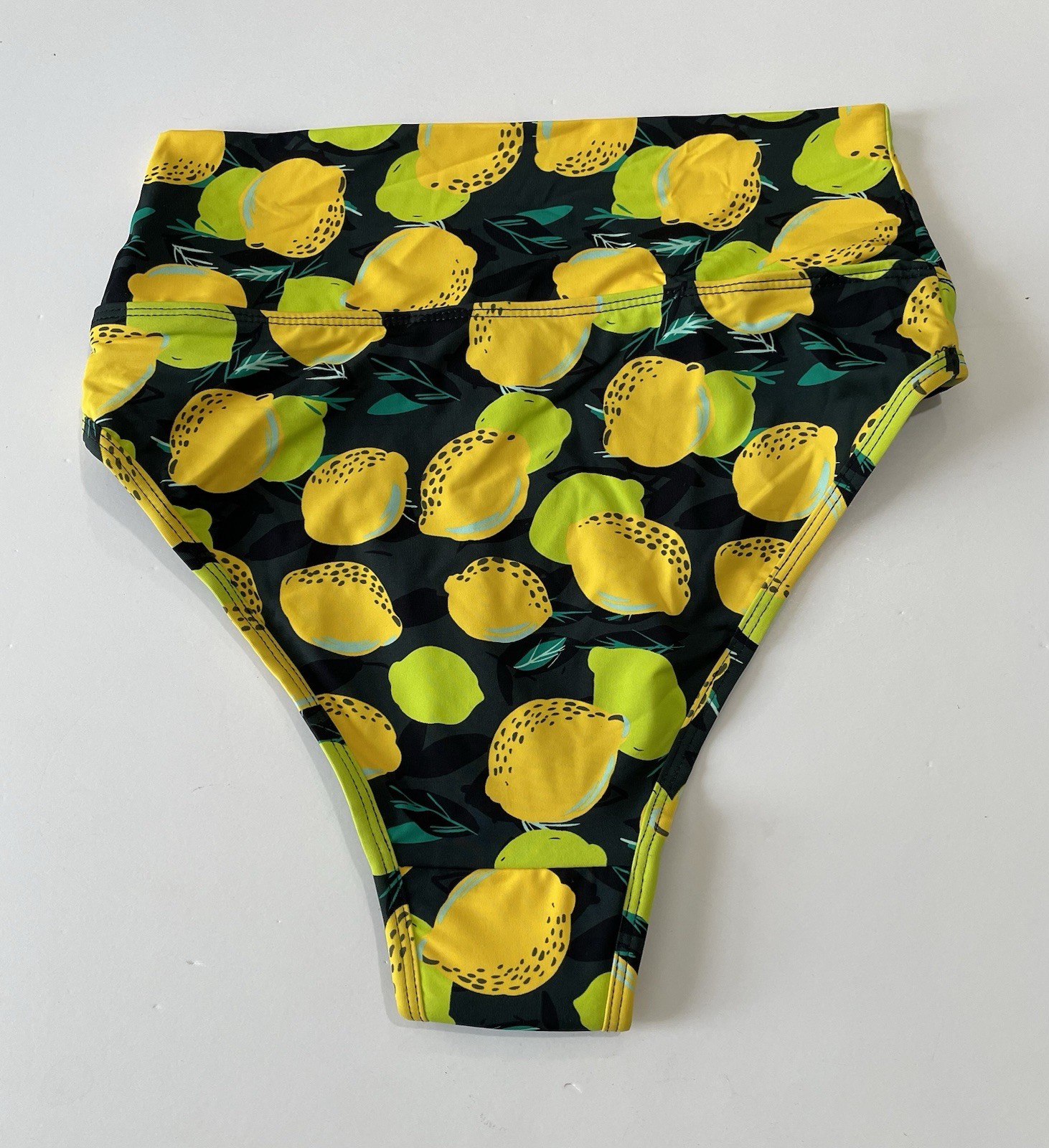 KT by Knix Teen’s Period Proof High Rise Bikini Bottom Size M Lemon Lime