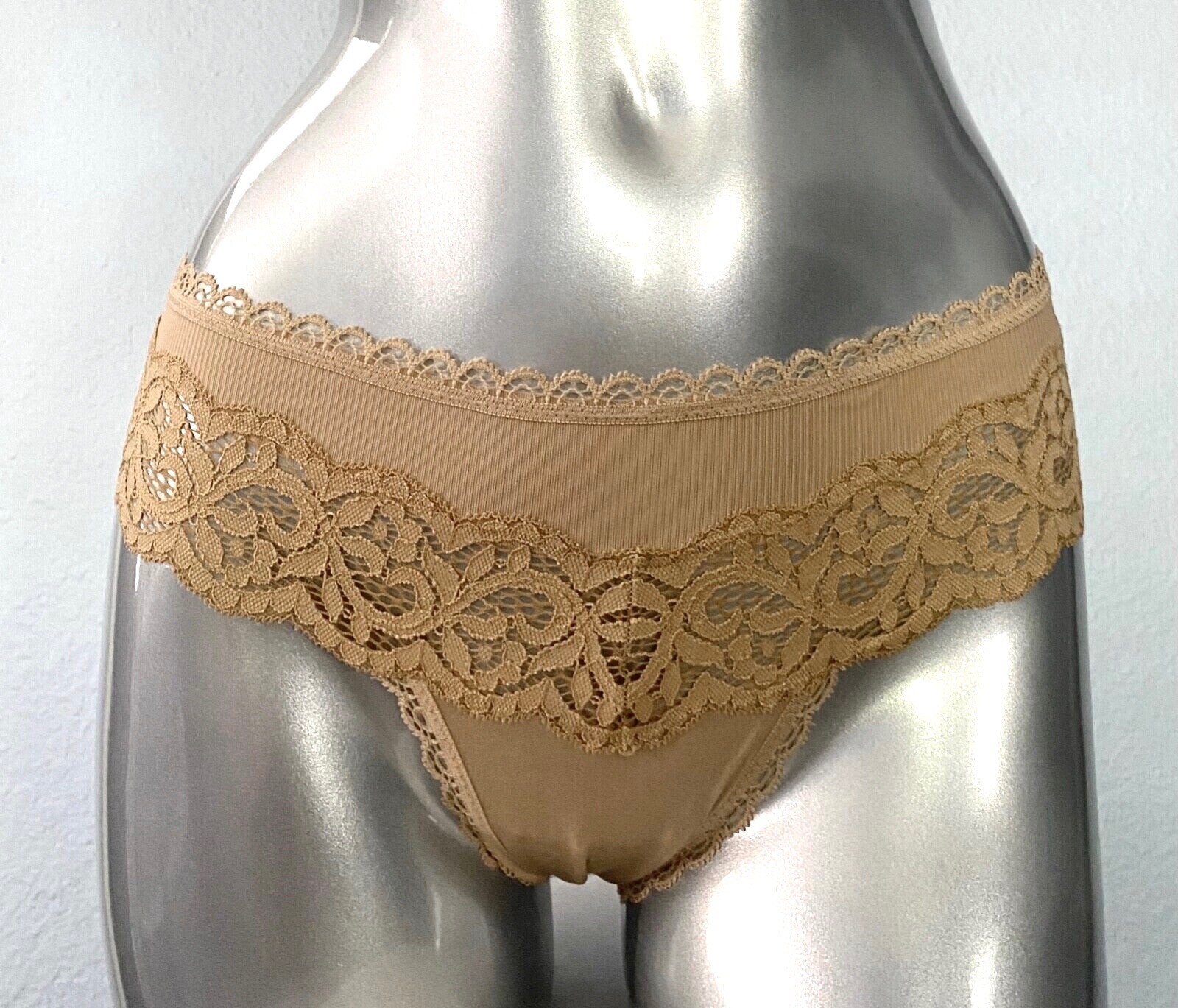 Victoria’s Secret Thong Panty Body by Victoria Beige Athena S M L XL 2XL