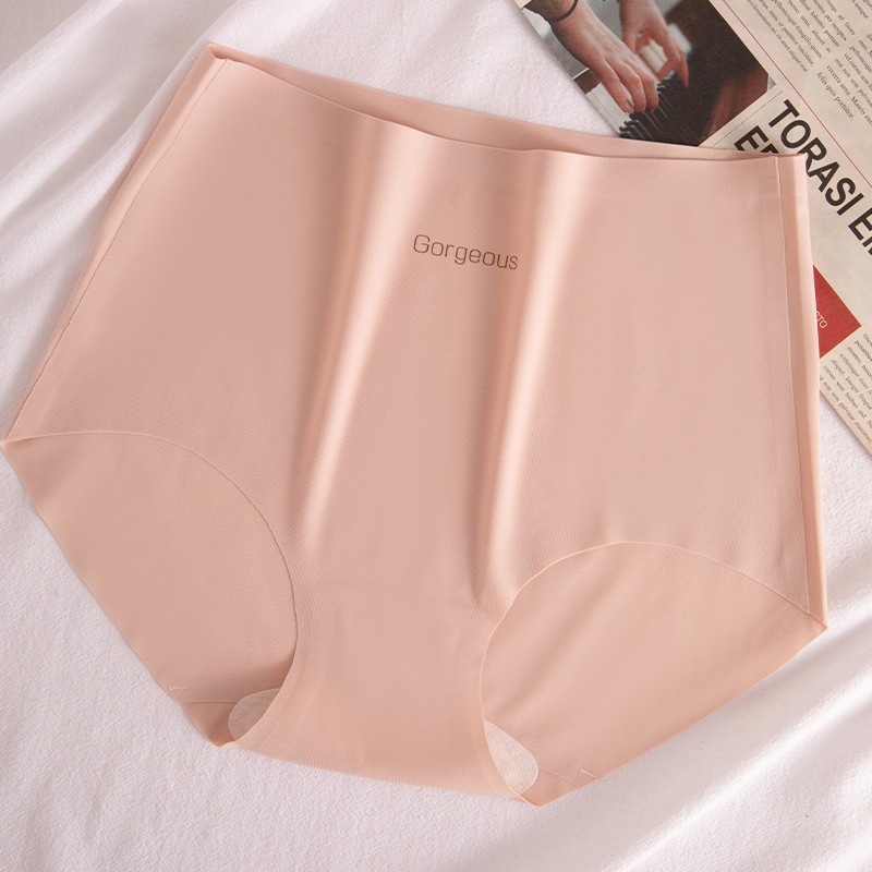Ladies’ high waisted tight fitting triangle pants without hip compression