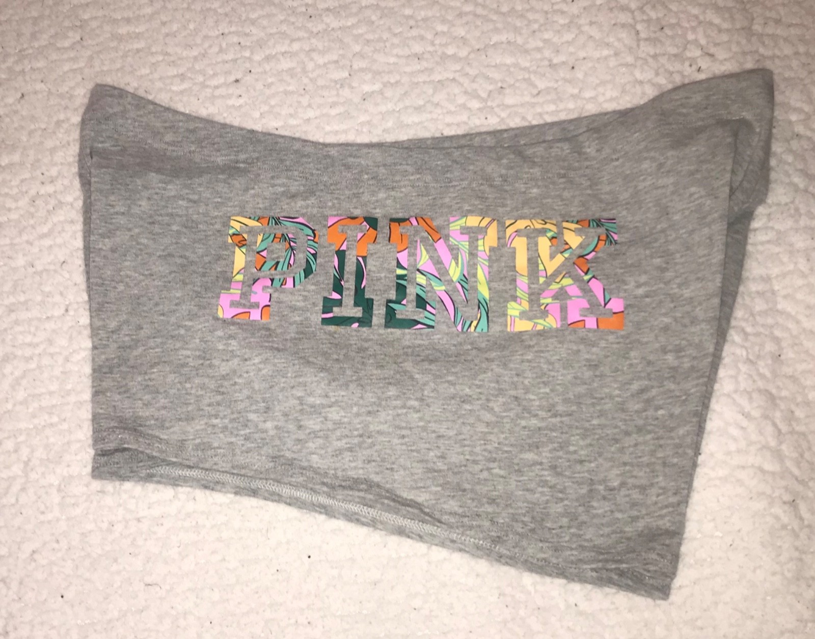 NWT Victoria’s Secret PINK Boyshort Low Rise Panties Y2K Rare Tropical Logo XXL