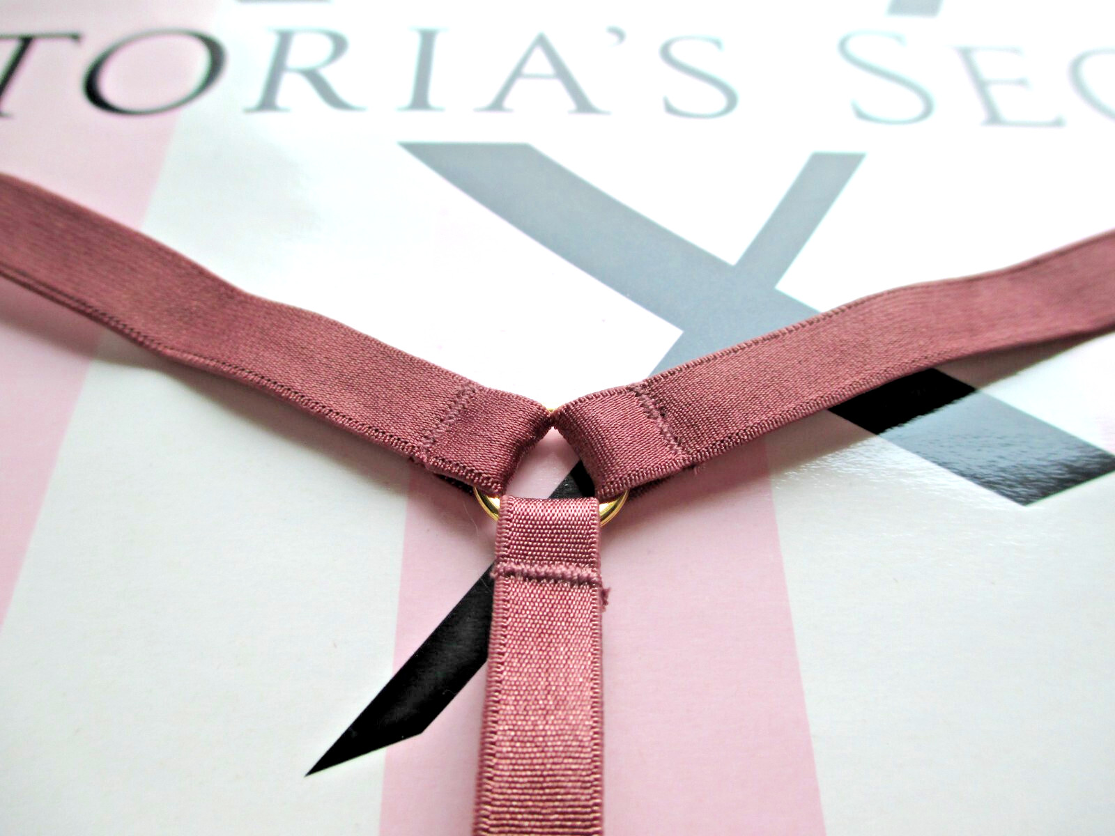 VICTORIA’S SECRET VERY SEXY V-String Thong Panty S M L XL Vintage Rose NWT Pink