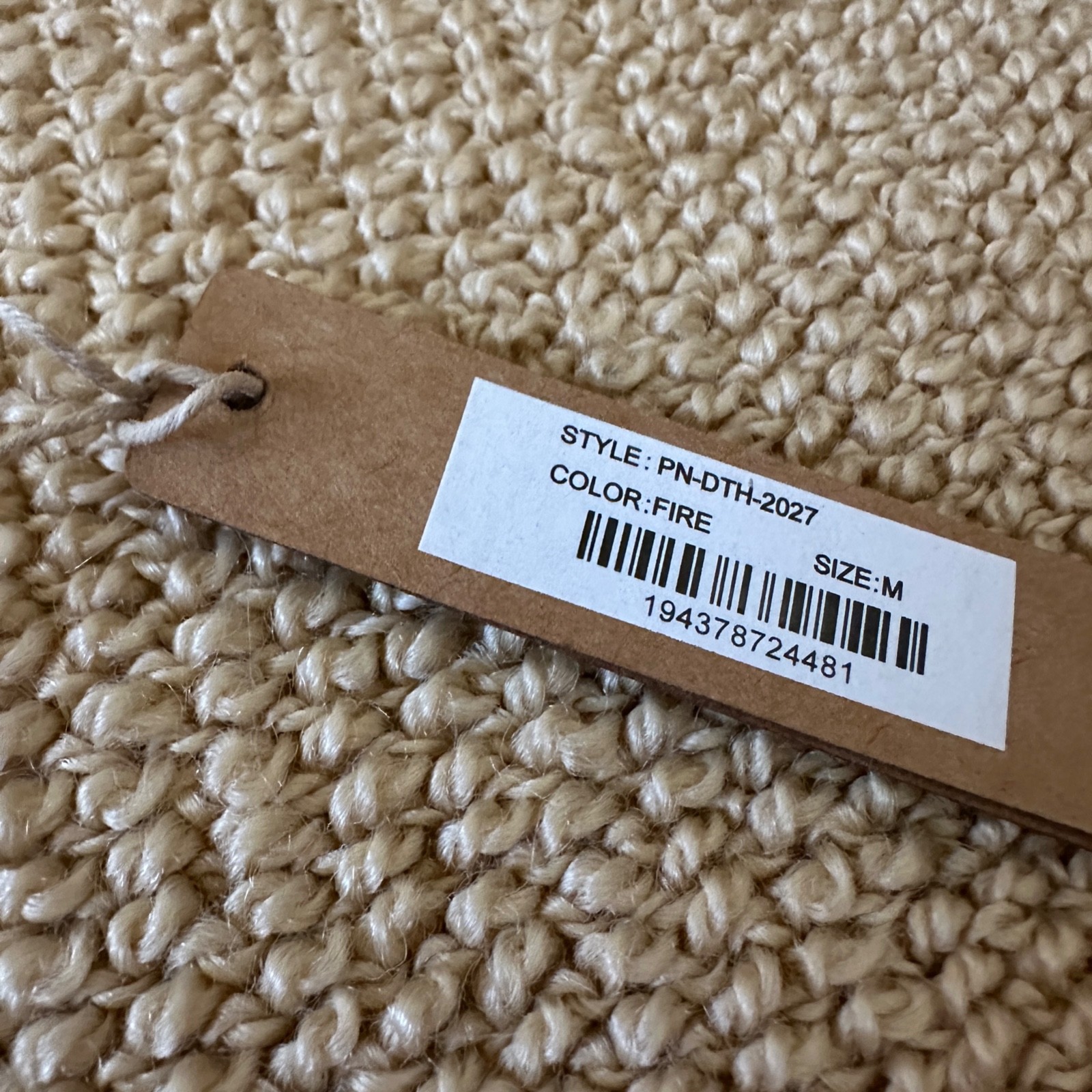 Skims Fire Dipped Thong, Size Medium NWT