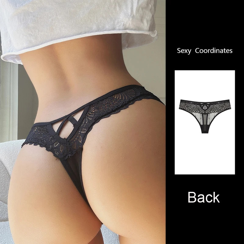 Felinus New Panties Women Lace Underwear Sexy Low-Waist G String Thong…