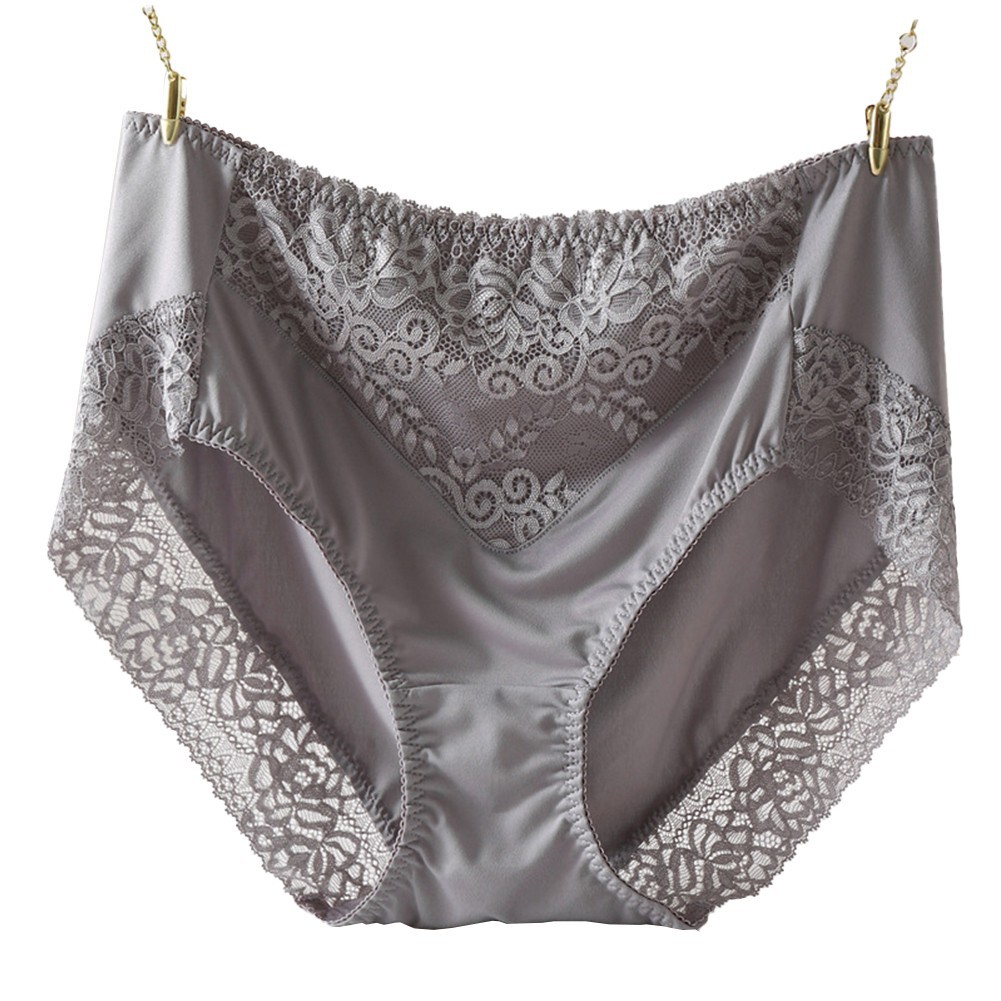 New Women Panties Soft Daily Underpants Knickers Flower Briefs Underwear L-3XL