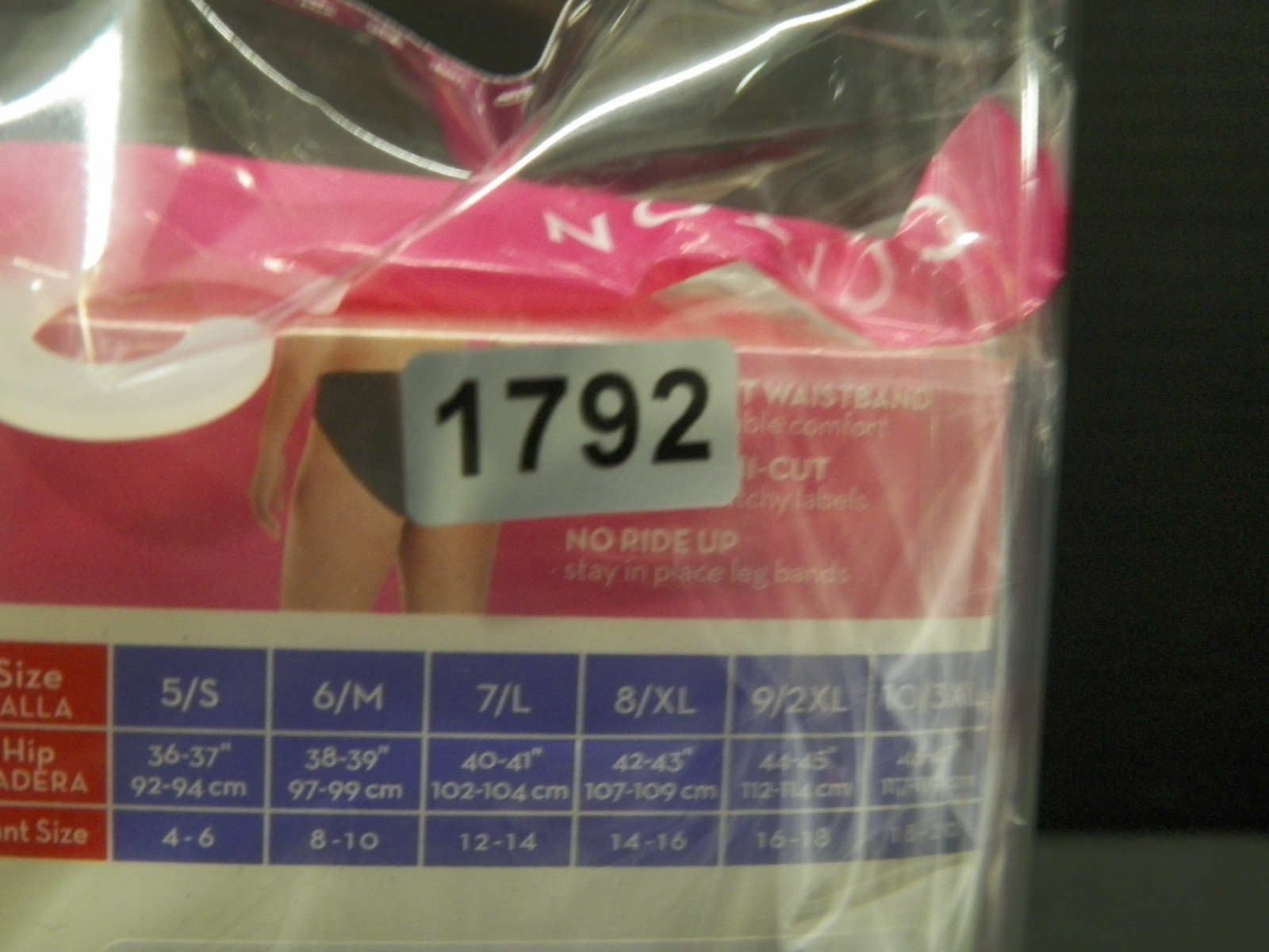 Hanes Cool Comfort Women’s Size 6/M Cotton Hi-Cut Panties (2 In Pack) 2 Packs