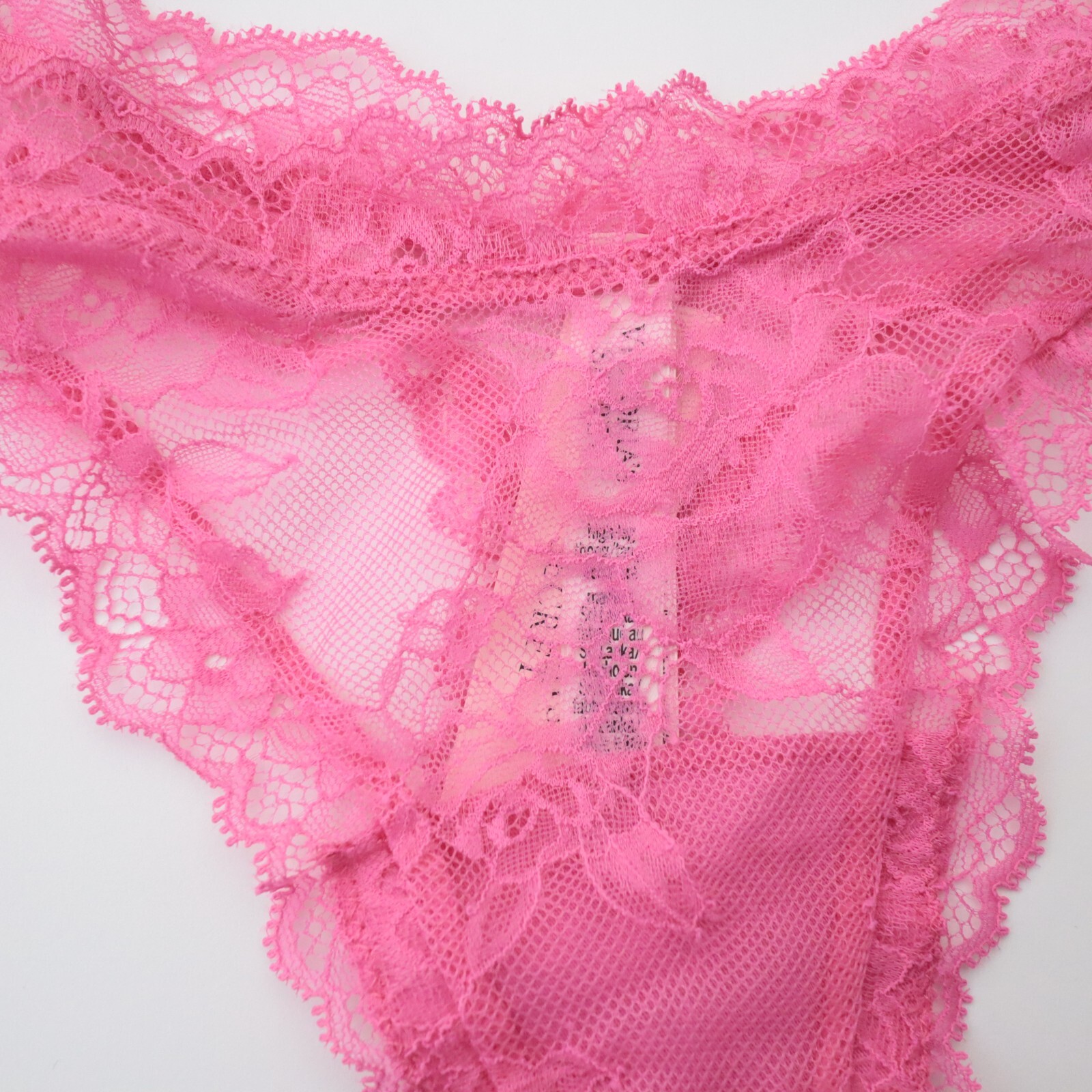 3 NEW Victoria’s Secret High Leg Rose Lace Thong Panties Lot S SMALL