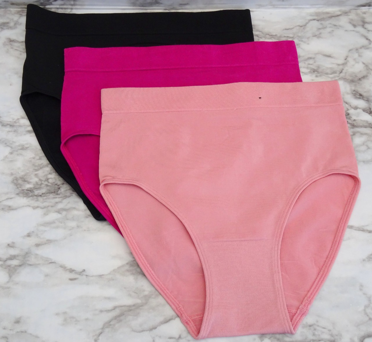 Wacoal 838175# B-Smooth Full Brief 3-Pack Panties US Size 5-S