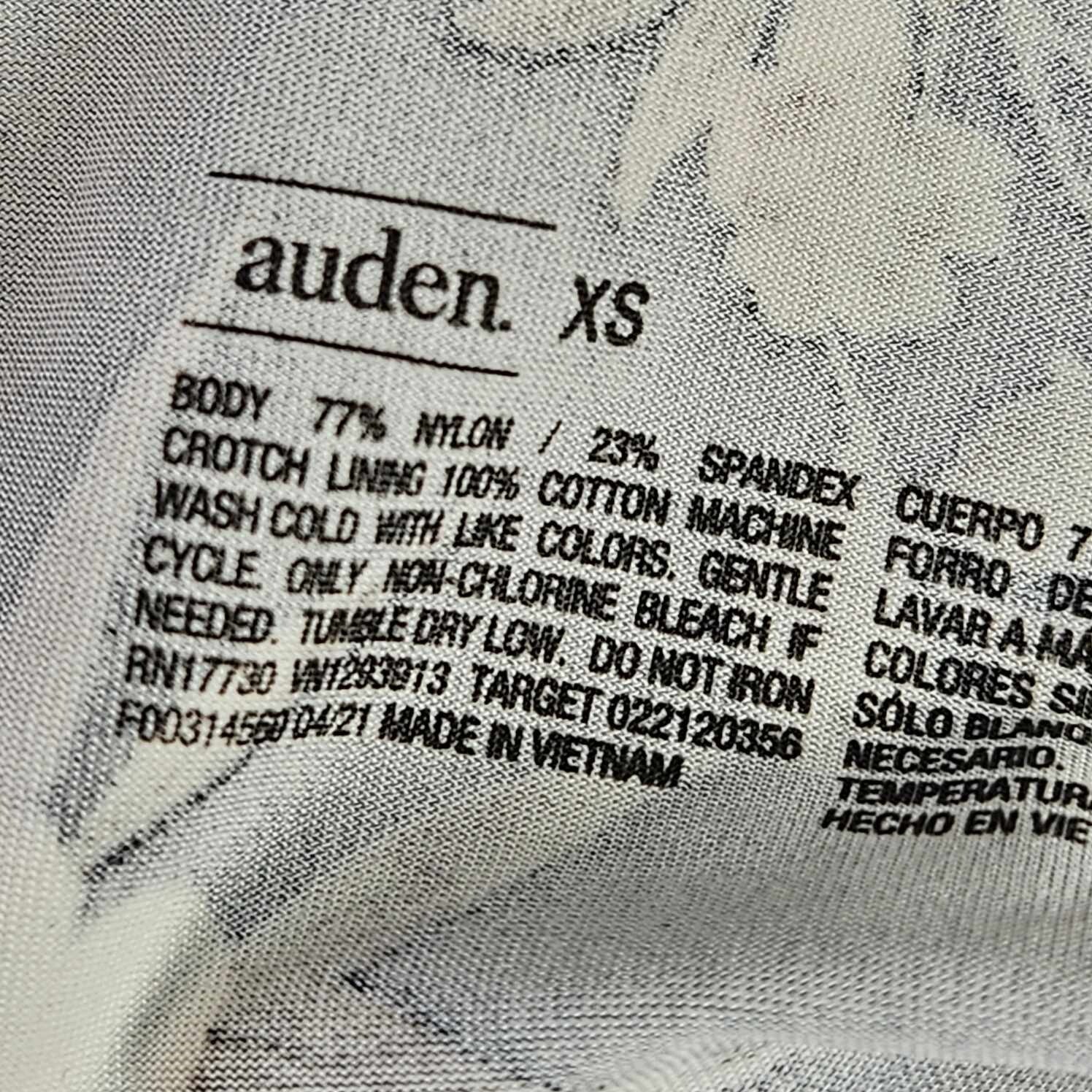 Auden 4pk Assorted Bikini Underwear Womens X-Small Stretch