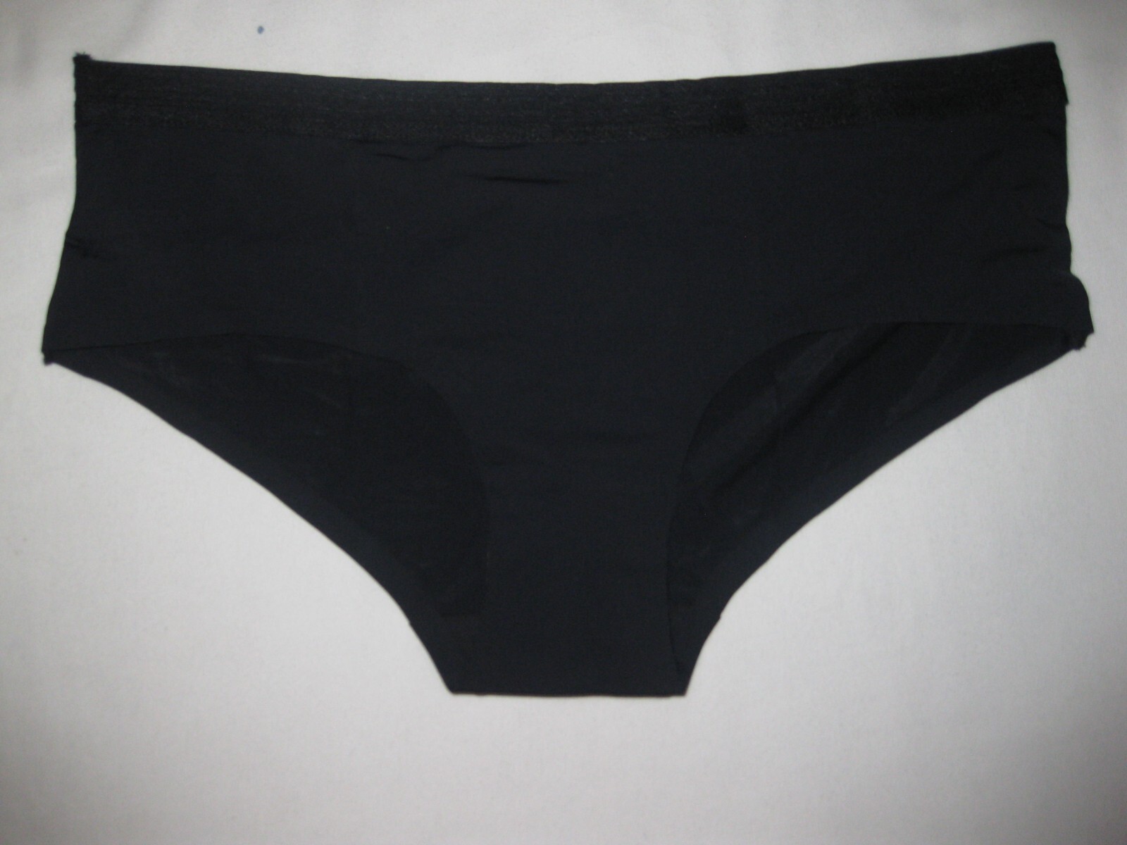 Shein tagless microfiber cheeky hipster panties XS S M black nip