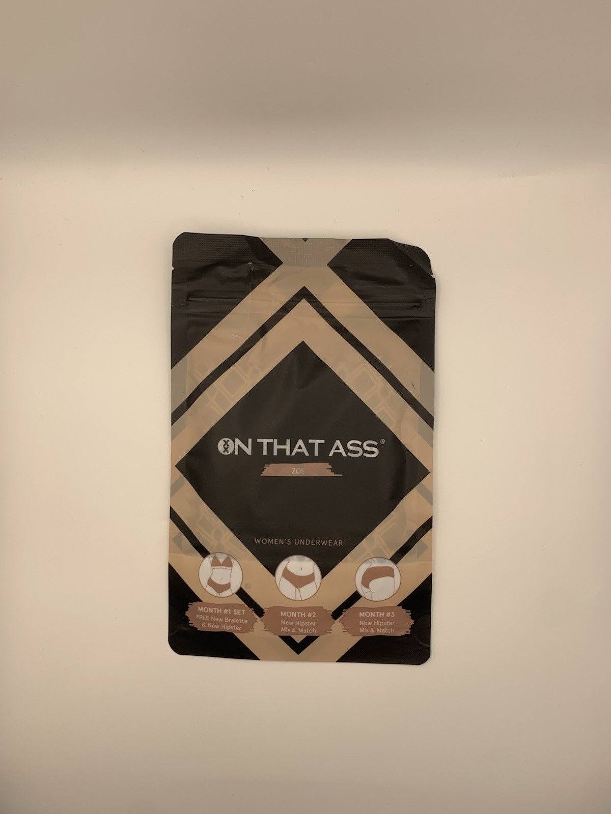 On That Ass Ladies Underwear Zoe XS New Sealed Pack Freepost