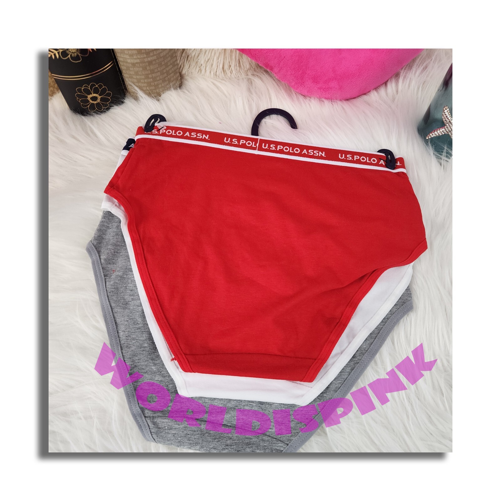 🌸 U.S POLO ASSN 3Pack Briefs Tagless SIZE Small 🌸