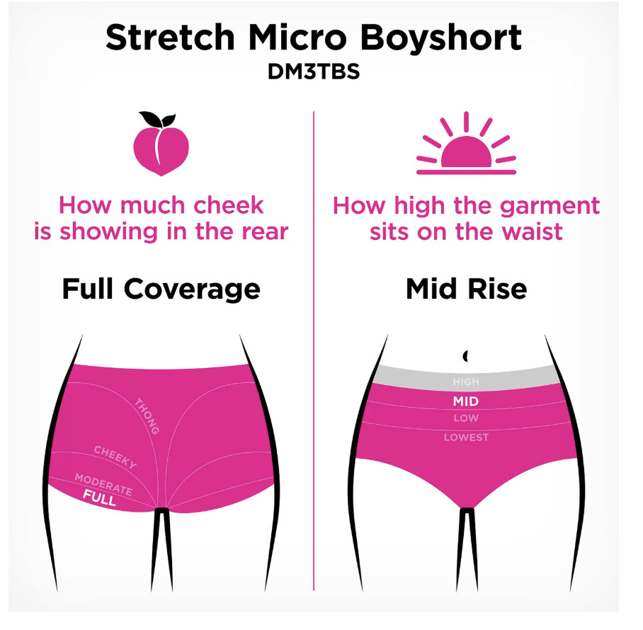 MAIDENFORM Everyday Luxe Stretch Micro 3 Pk Boyshort Panty Womens Sz M L XL