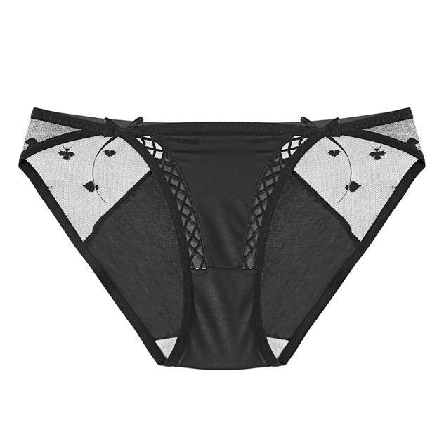 1/5P Lot Womens Sexy Satin Lace Panties Underwear Thong G String Lingerie Briefs