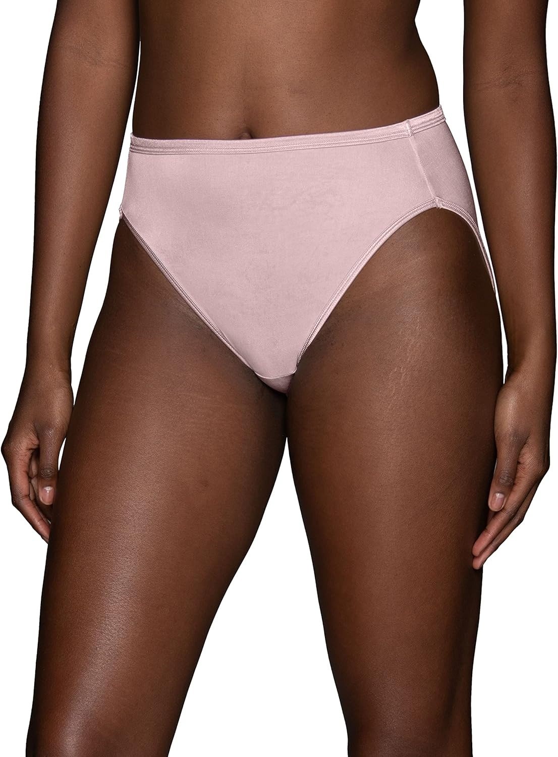 2 Pack Vanity Fair Illumination Hi-Cut Brief Panty 13108 Bubbly Pink Womens NWT