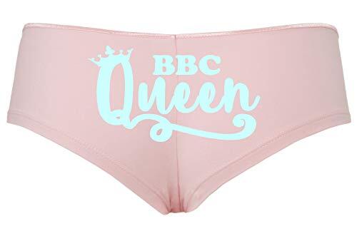Knaughty Knickers BBC Queen of Spades hotwife Big Black Cock Lover Pink Boyshort