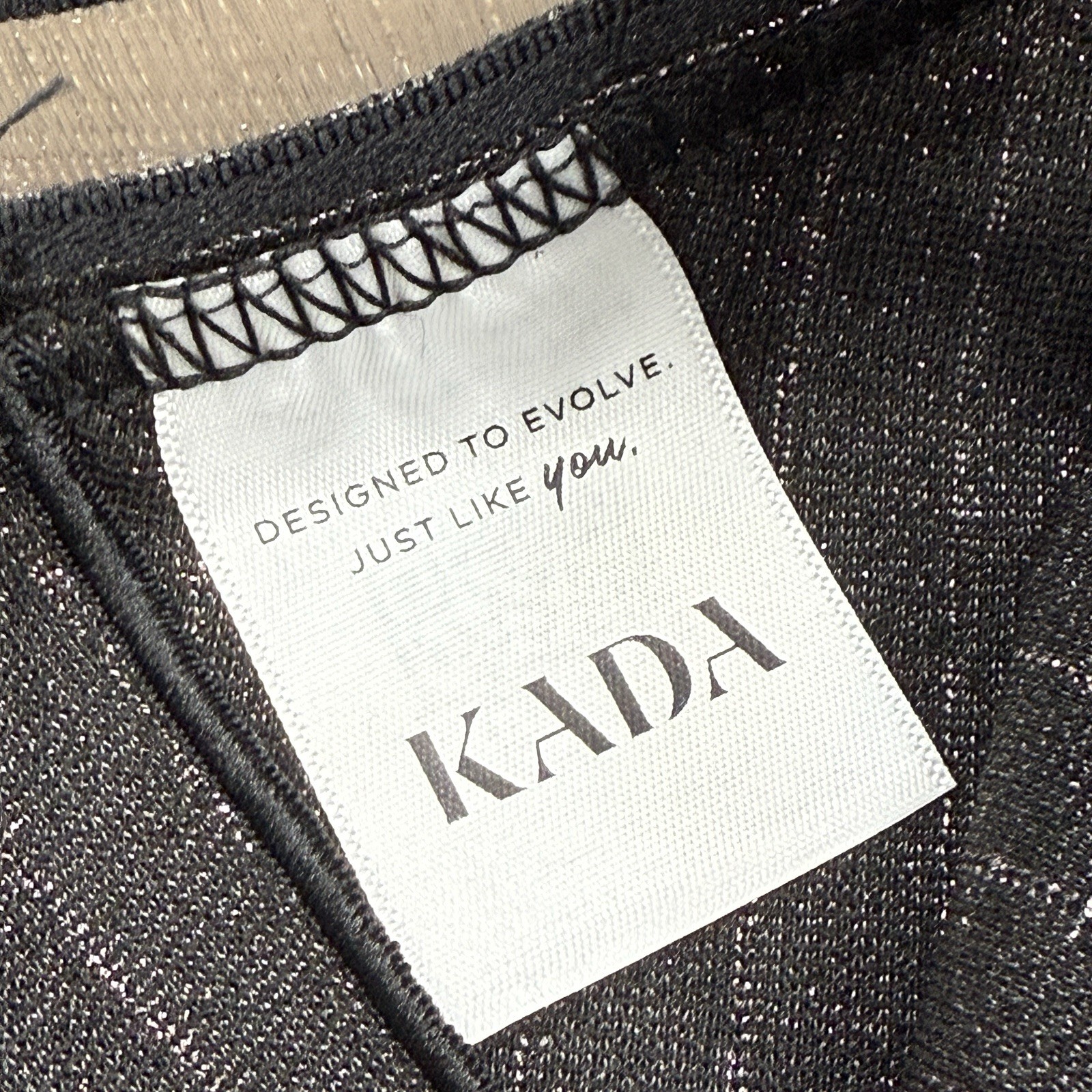 Kada Limitless Pant Brief Black Silver Lured Pinstripe Size XL Made In USA NEW