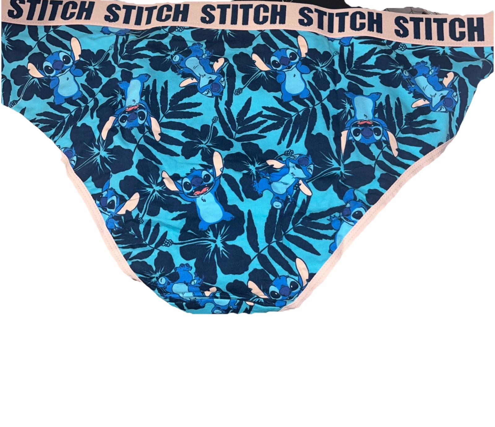 Torrid Curve Size 2 Hipster Panties Disney Stitch Tropical Floral Logo 2X New