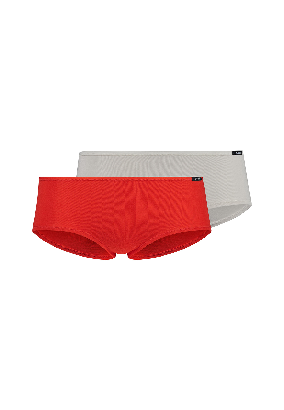 Skiny Womens 2 Pack Panties Advantage Cotton Cheekyred Selection 36 38 40 42 44