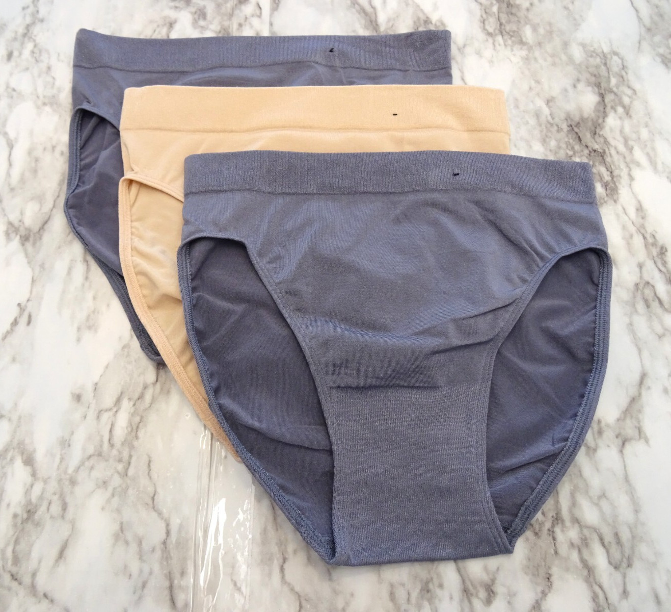 Wacoal 834175# B-Smooth Hi-Cut Brief 3-Pack Panties US Size S