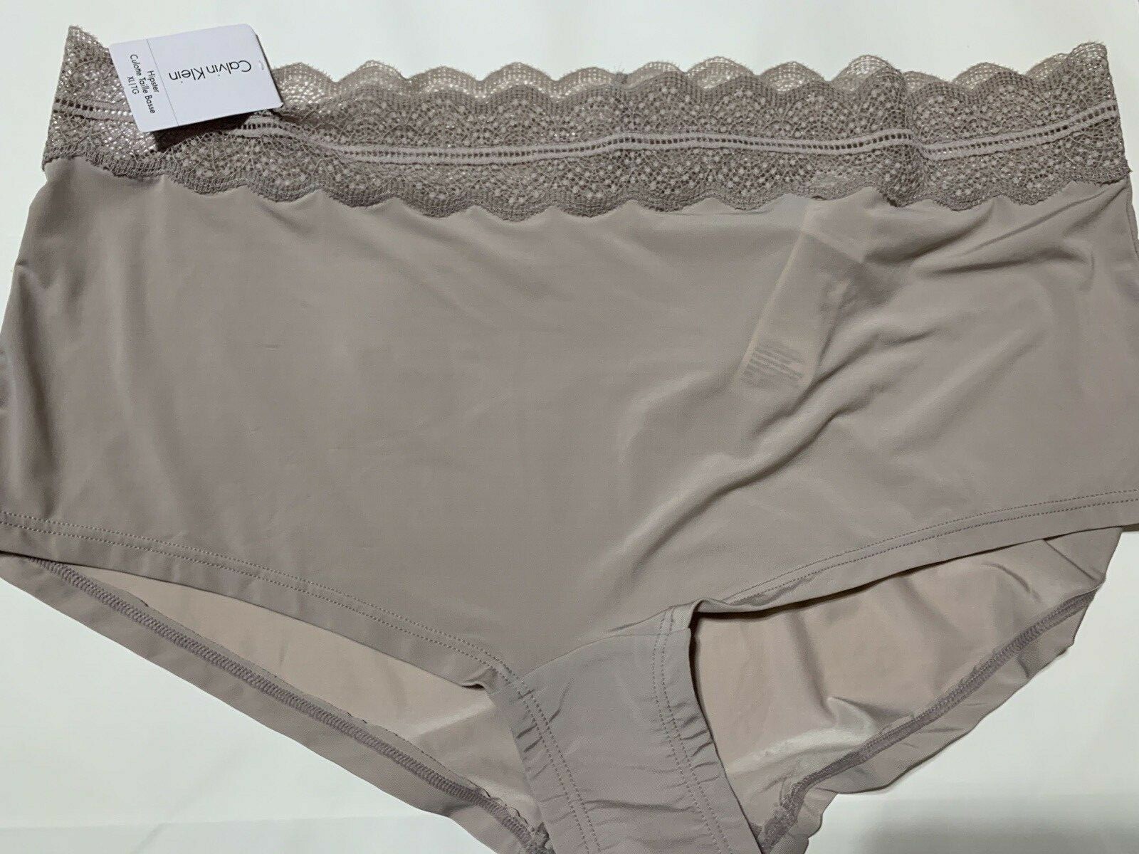 NWT Calvin Klein WOMEN’S(X-LARGE) CULOTTE TAILLE BASSE HIPSTER QD3781-280