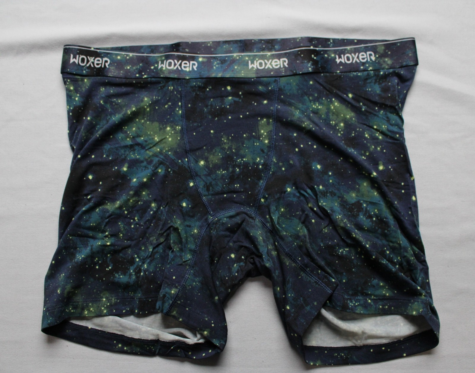 Woxer Women’s Baller Soft Modal Boxer Briefs DH3 Starry Night 2XL NWT