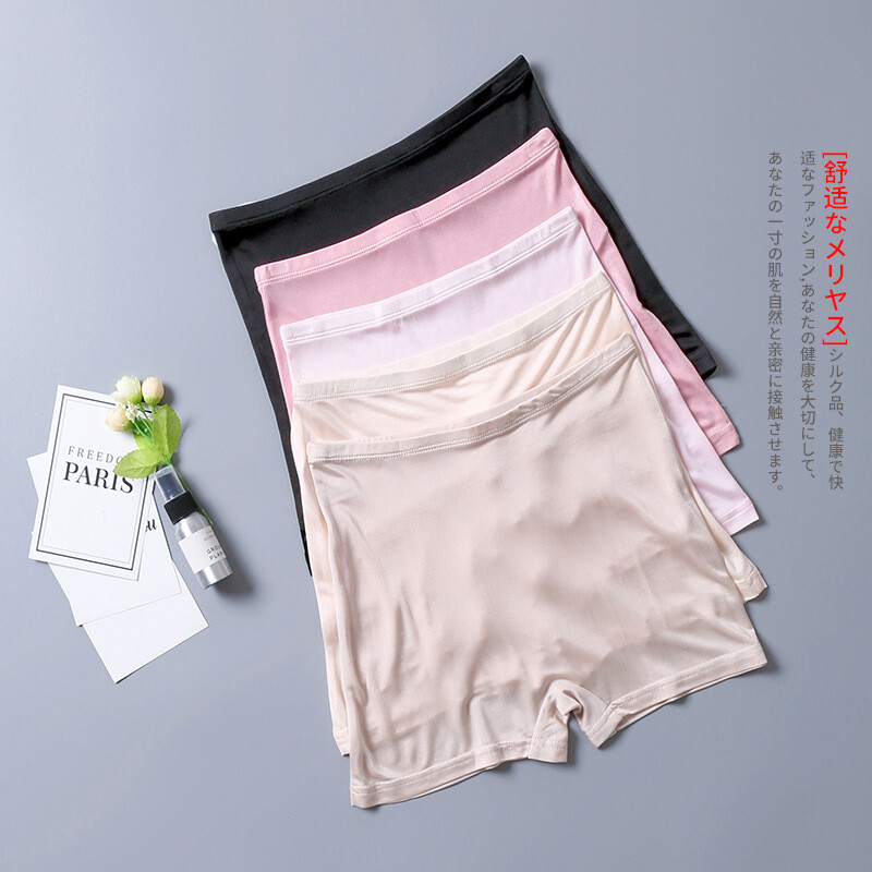 100% Real Silk Underwear For Women Briefs Boxer Briefs Lady Panties Super Cozy