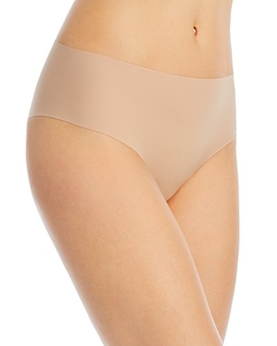 AQUA Stretch Seamless Hipster Underwear Women’s M Latte Cafe Solid Pull On