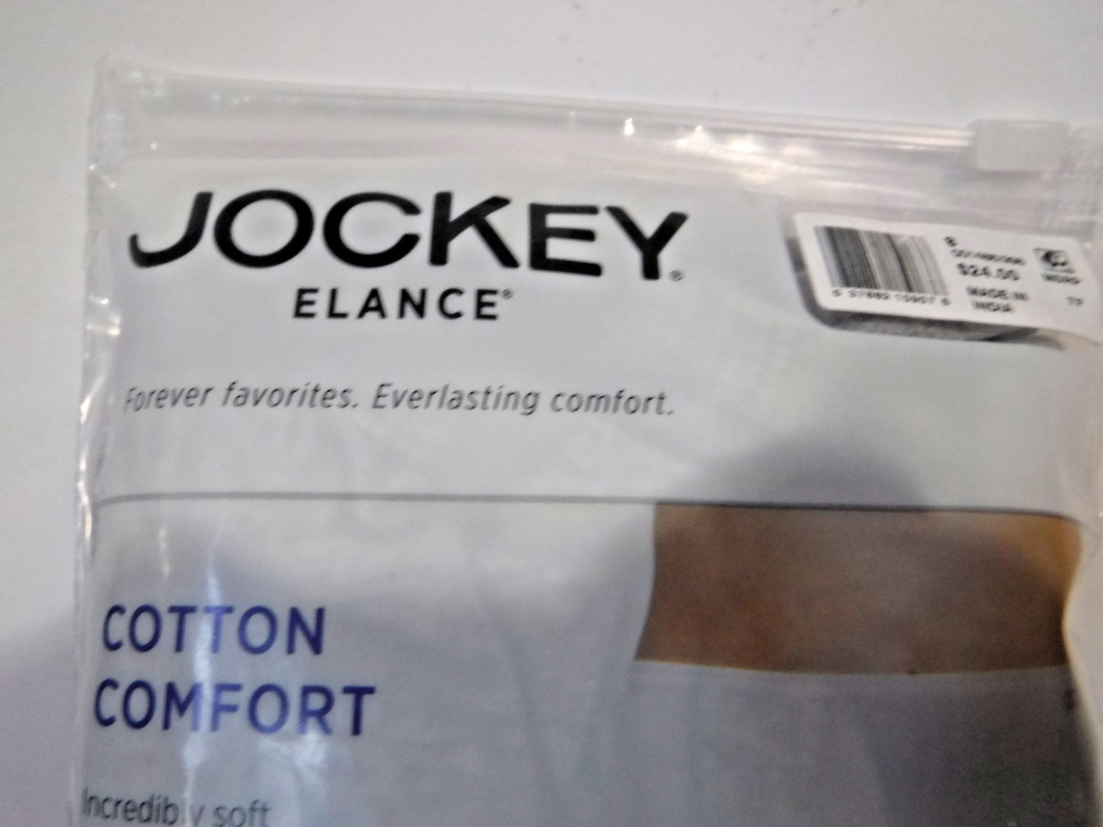 Jockey 3 Briefs Panties Cotton waistband 1486 Gray mix sz 8 XL 100% cotton