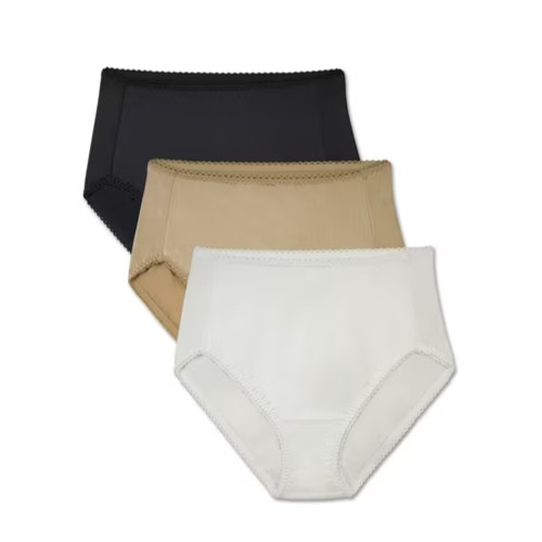 NEW Vanity Fair Radiant Undershapers Light Control Hi-Cut 3 Pk Women Size 5X